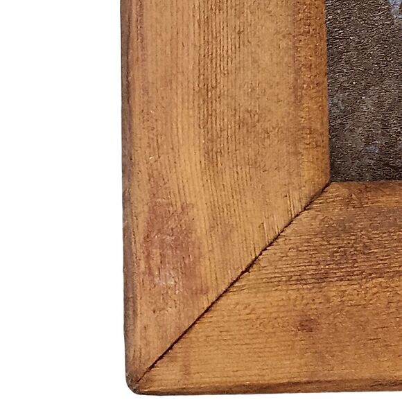 Octavio Ocampo "Resurrection" Vintage 2000 Jesus Art Print Wood Frame 13" x 18" - Picture 16 of 16